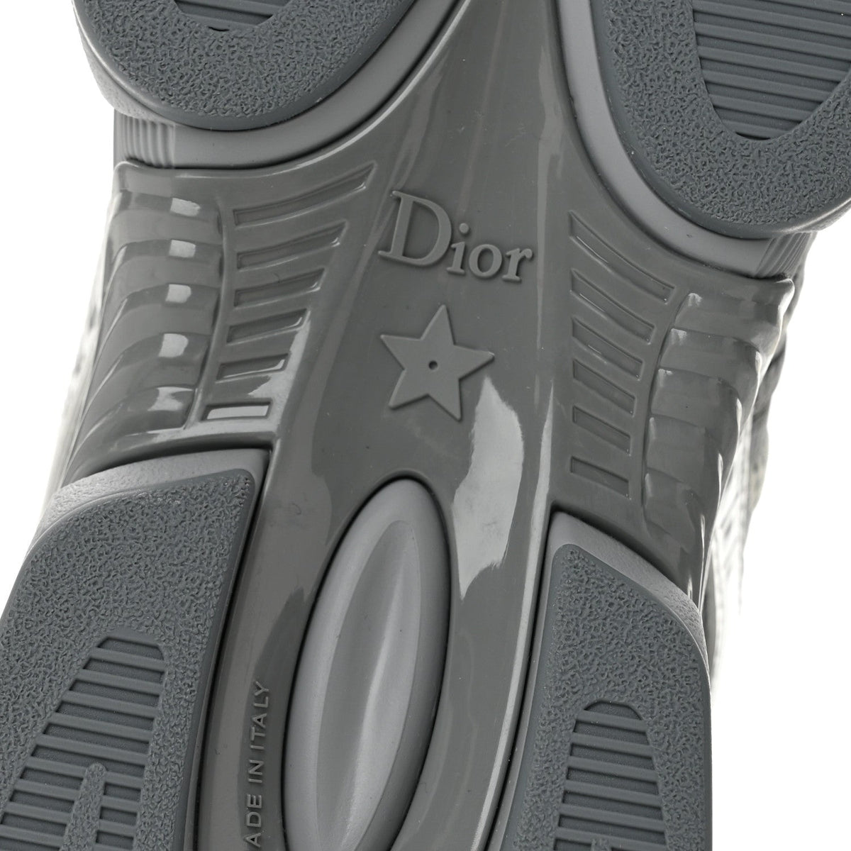 Technical Mesh Dior Chrono Sneakers 38.5 Silver
