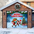 Elf Village | Christmas Garage Door Cover