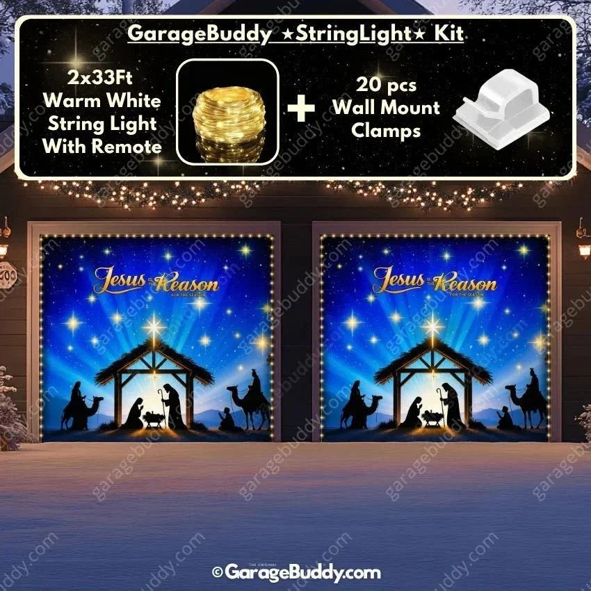 Jesus is the Reason | Christmas Garage Door Cover
