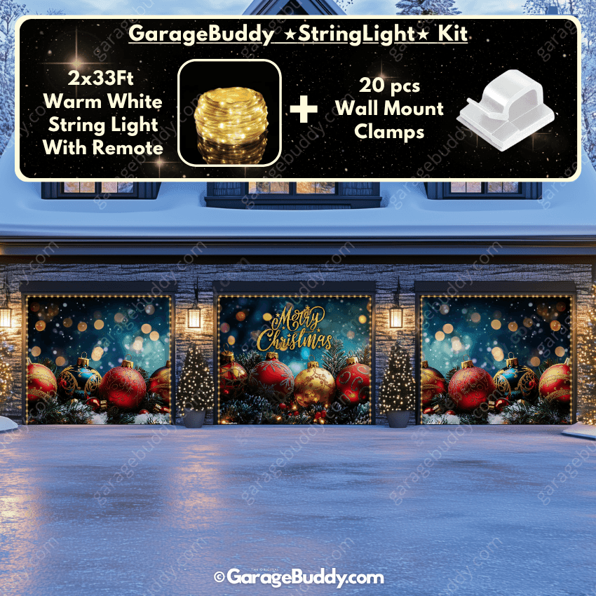 Merry Christmas | Christmas Garage Door Cover