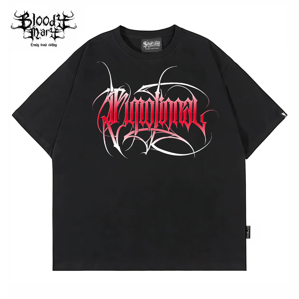 Original fashion brand American small crowd heavy hip-hop fancy characters China-Chic Prajna geisha tattoo artist brand men's and women's T-shirts