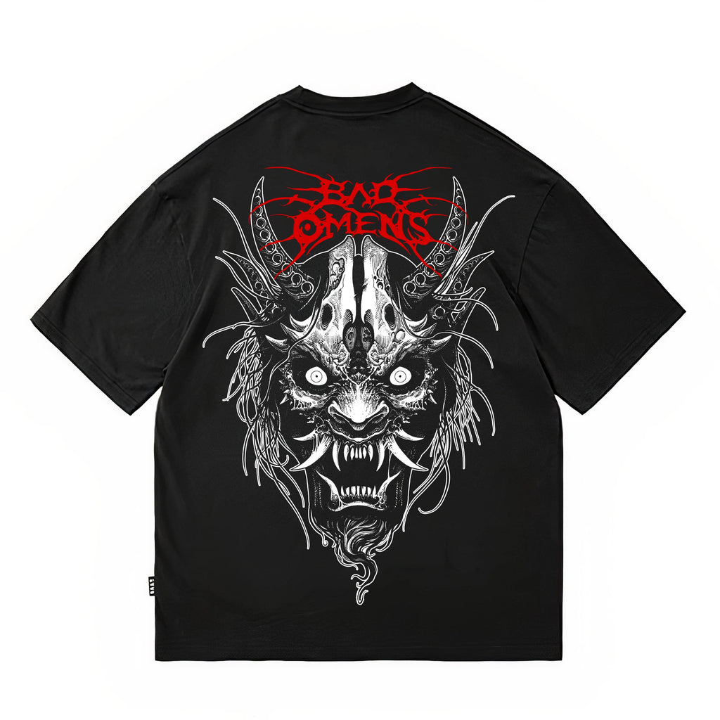 Original Trendy Brand Design American Dark Prajna Trendy Hip Hop Retro Tattoo Artist Short Sleeve Pure Cotton T-shirt for Men and Women
