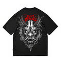 Original Trendy Brand Design American Dark Prajna Trendy Hip Hop Retro Tattoo Artist Short Sleeve Pure Cotton T-shirt for Men and Women