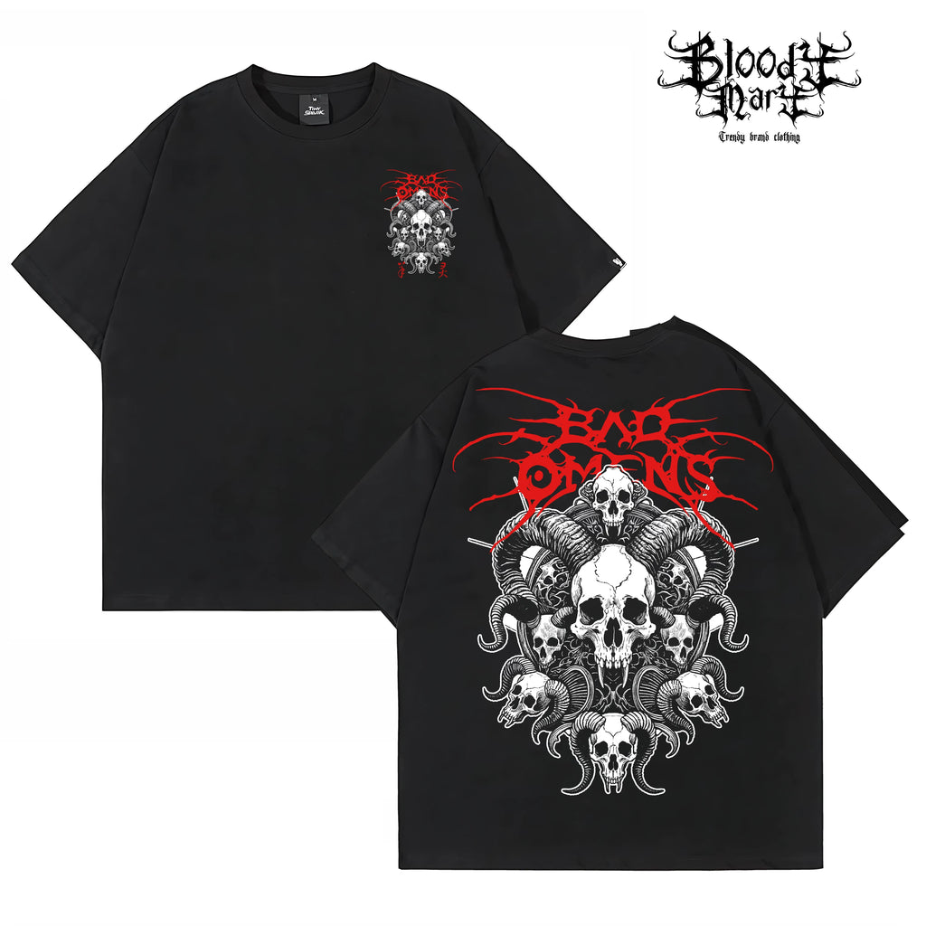 American street Chicano floral font short sleeved loose cotton heavyweight niche hip-hop tattoo artist trendy T-shirt