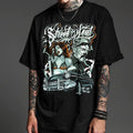 Original Trendy American Street West Coast Clown Short Sleeve T-shirt for Men and Women Loose Cotton Heavy Weight Chicano T-shirt
