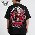 Original fashion brand American small crowd heavy hip-hop fancy characters China-Chic Prajna geisha tattoo artist brand men's and women's T-shirts