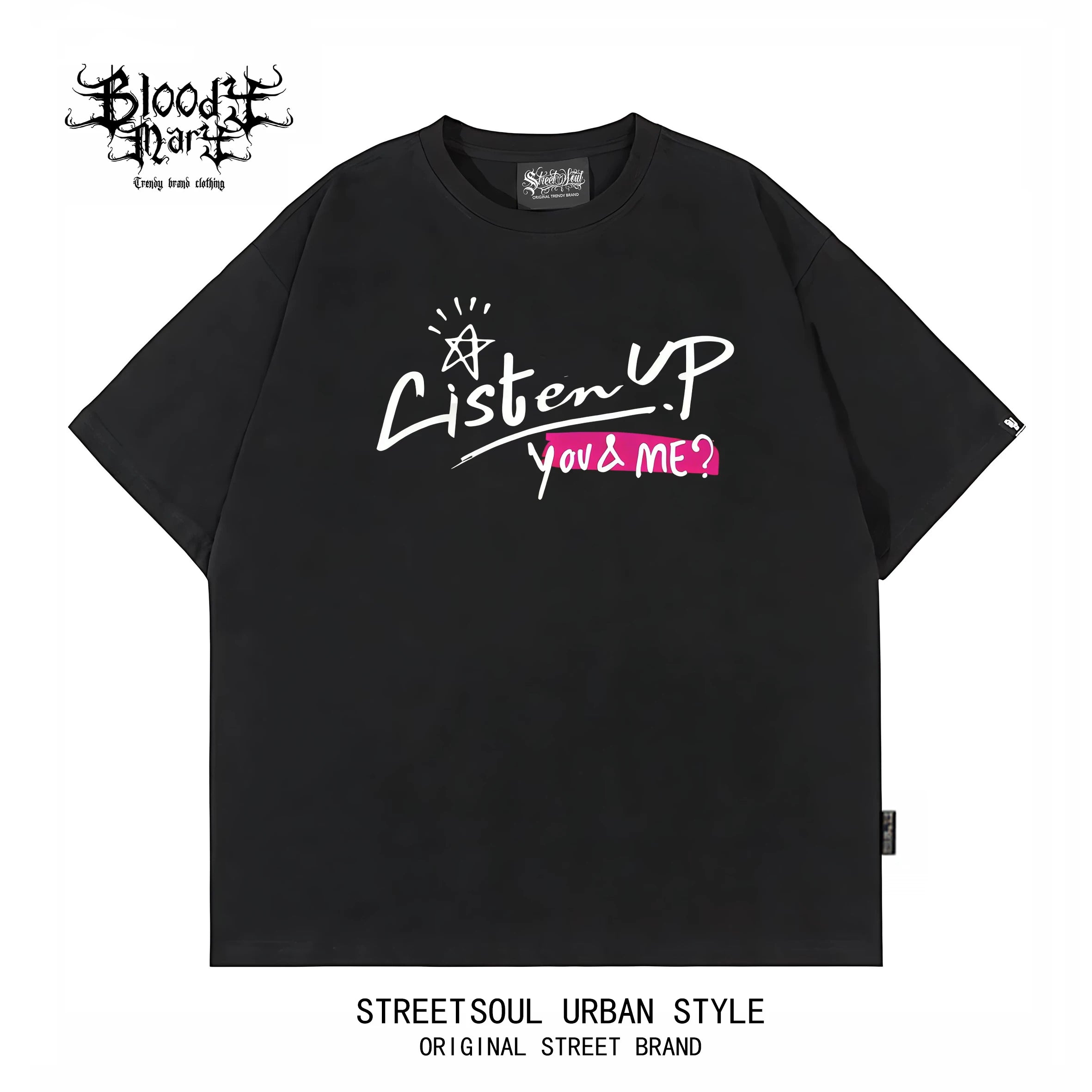 China-Chic style American printed short sleeved T-shirt for men and women loose street trend summer new black T-shirt leopard print