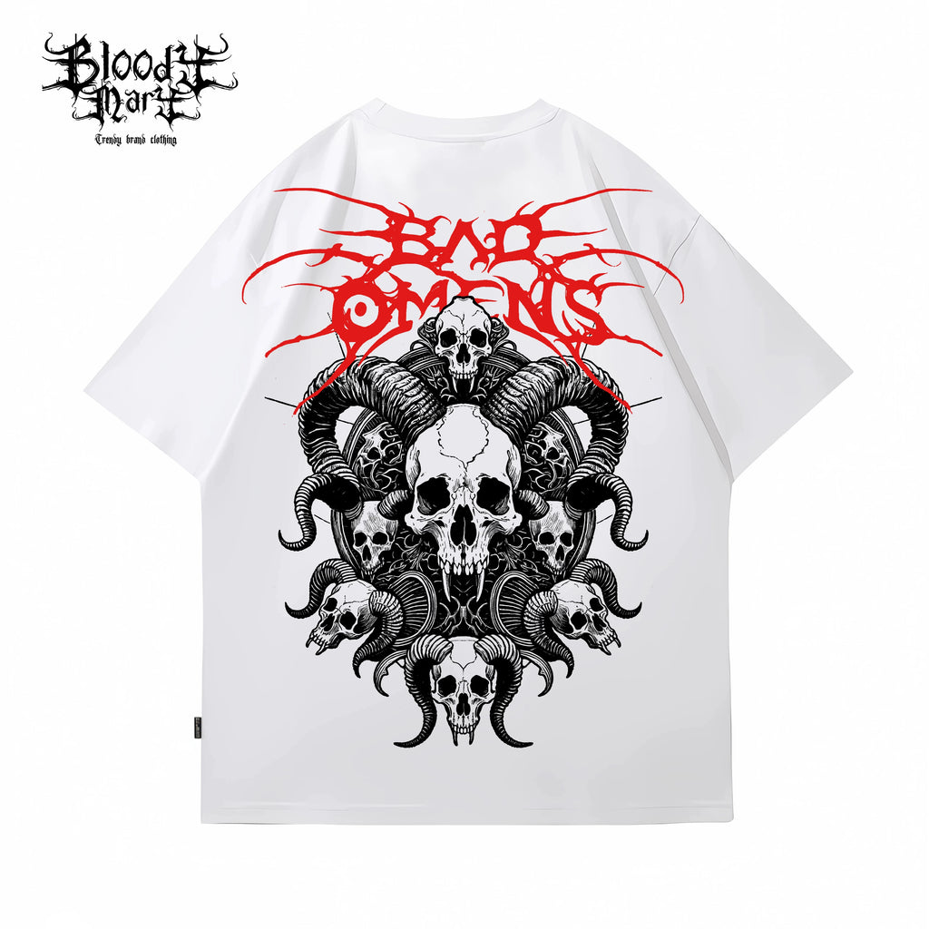 American street Chicano floral font short sleeved loose cotton heavyweight niche hip-hop tattoo artist trendy T-shirt