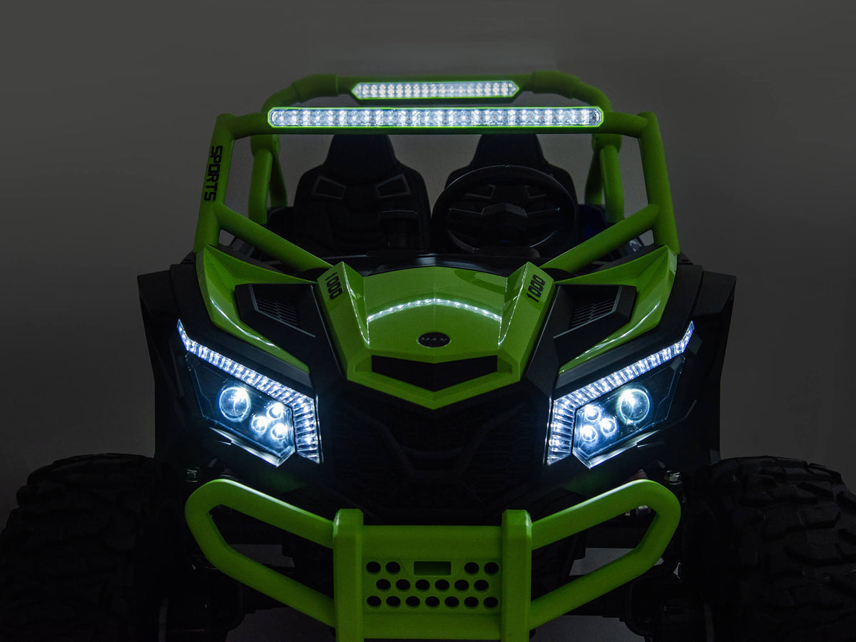 24V Ridington MAX-R All Terrain Ride-On Buggy with Remote - Green