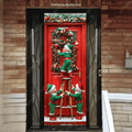 Santa's Elves | Christmas Front Door Cover