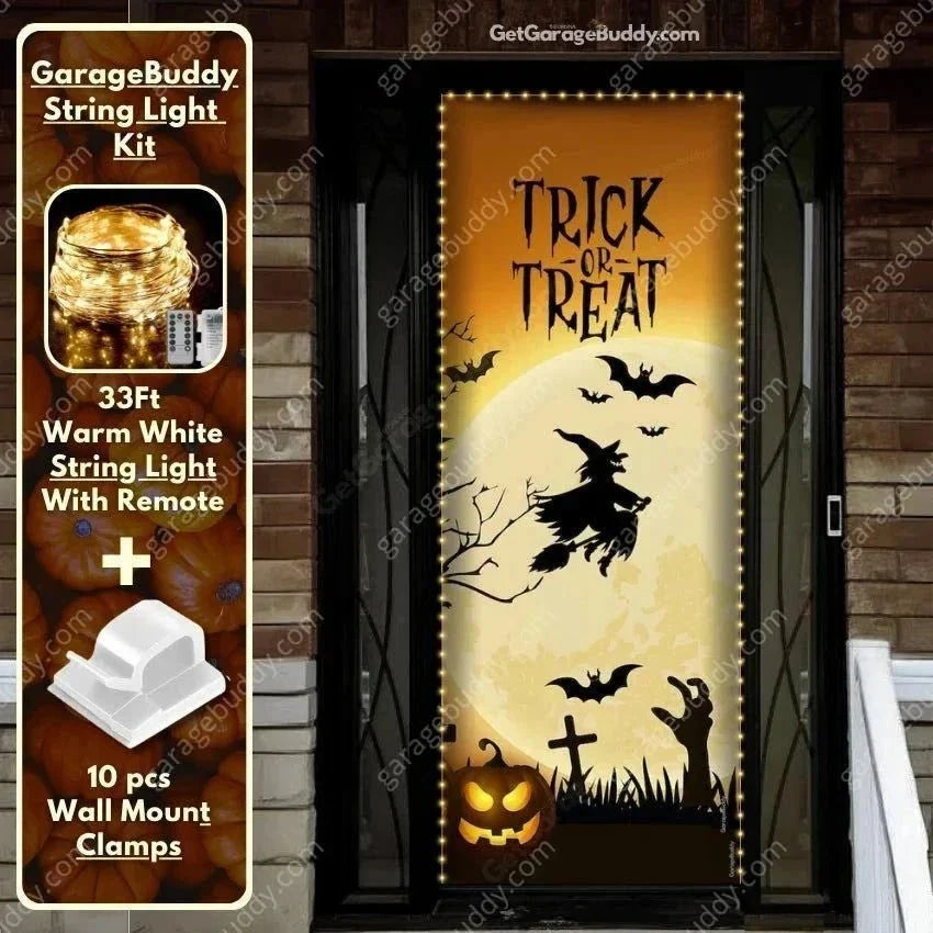 Trick or Treat | Halloween Front Door Cover