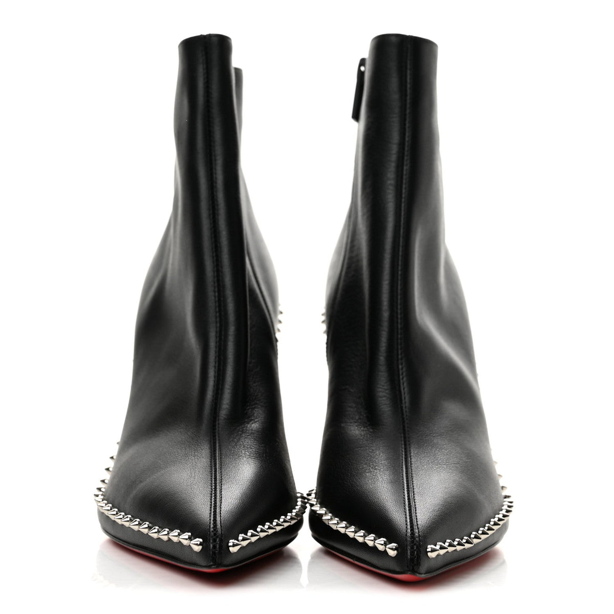 Calfskin Hongroise 85 Ankle Boots 38.5 Black