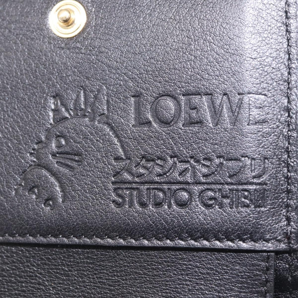 LOEWE Studio Ghibli Spirited Away Bo Mouse Wallet Leather Red Auth am12984SM