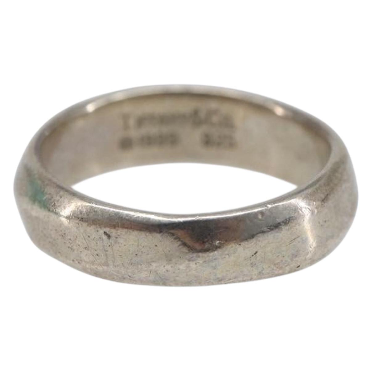 TIFFANY&Co. Ring Ag925 Silver Auth ar14214