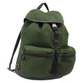 PRADA Backpack Nylon Green Silver Auth ar14348