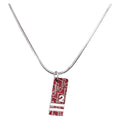 Christian Dior Necklace Metal Silver Auth ar14372V