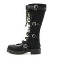 Technical Fabric Dioranger Lace Up High Boots 39.5 Black