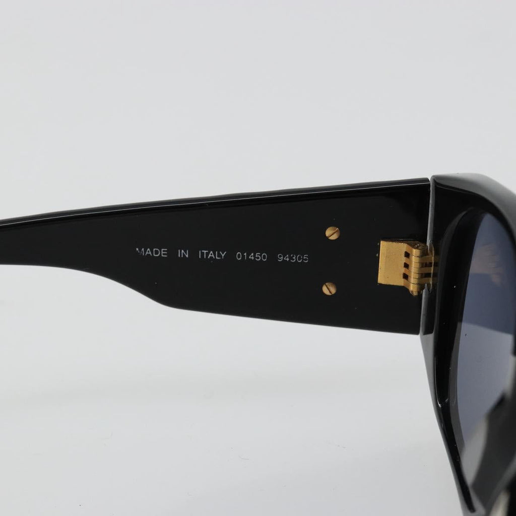 CHANEL Sunglasses plastic Black CC Auth BA13228