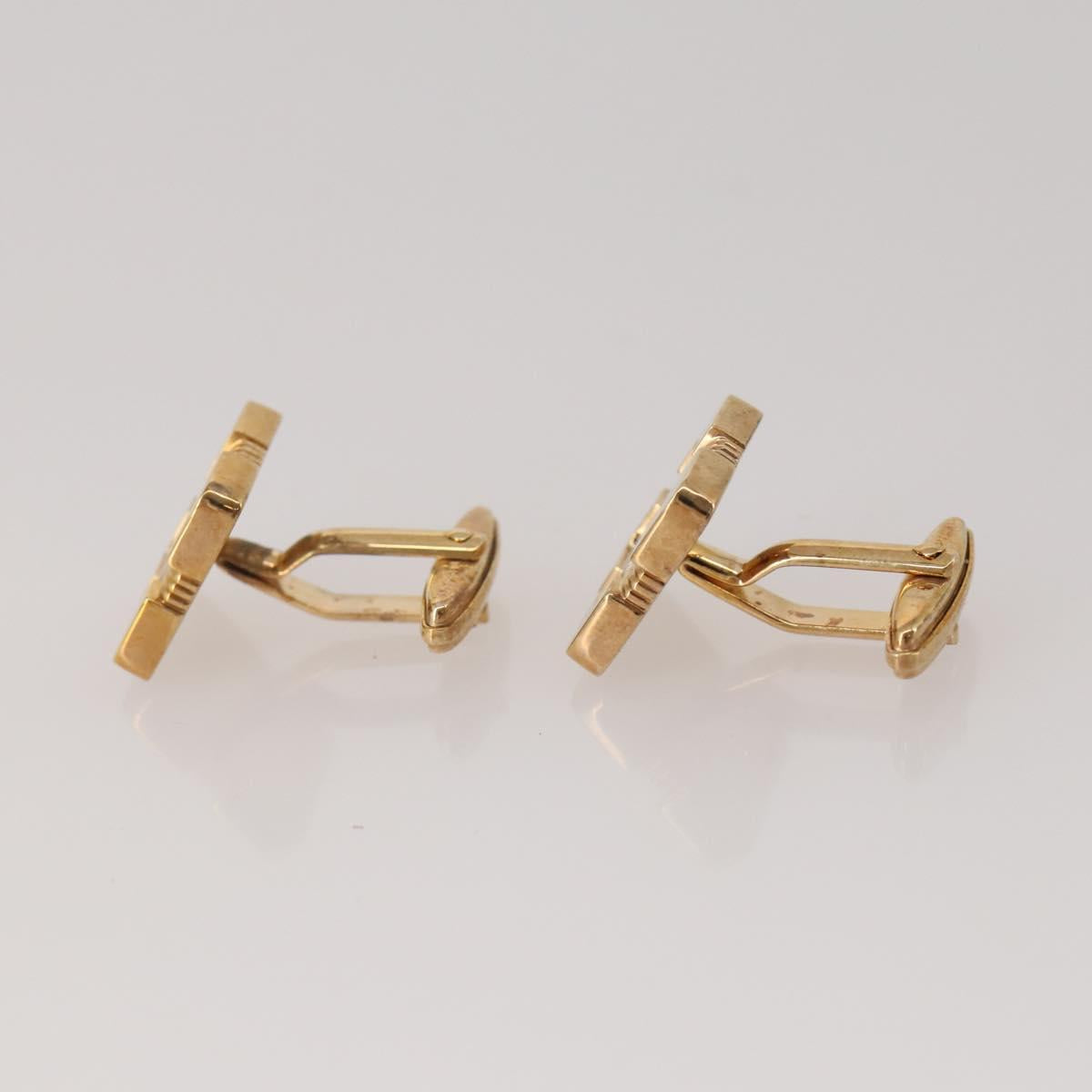 Christian Dior Cuffs Earring Metal 3 Set Gold Tone Auth BA15051
