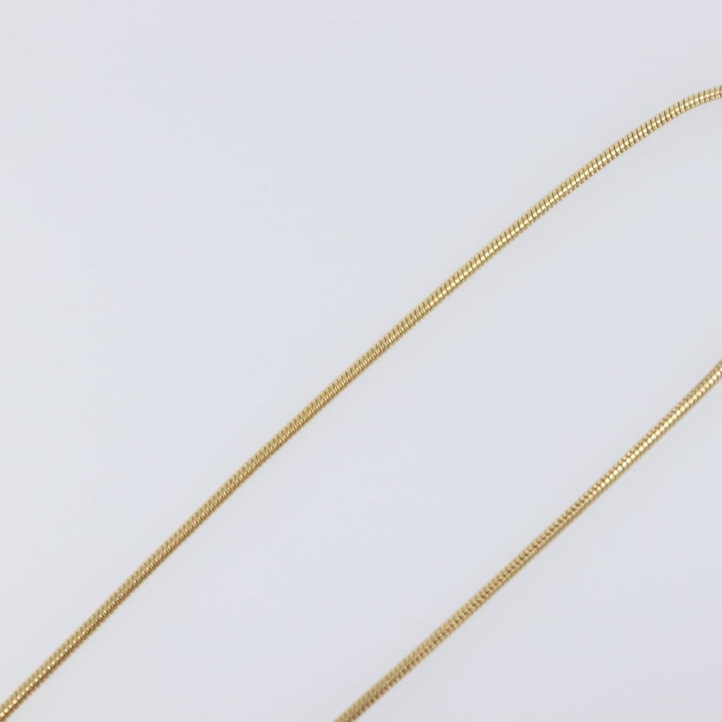 Christian Dior Necklace metal Gold Auth BA15830M