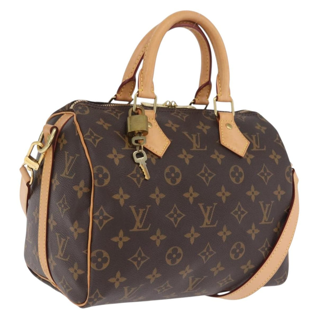 LOUIS VUITTON Monogram Speedy Bandouliere 25 Hand Bag M45948 LV Auth BA16320SAV