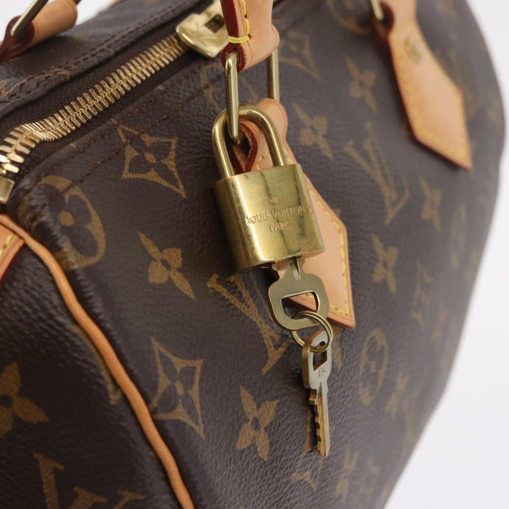 LOUIS VUITTON Monogram Speedy Bandouliere 25 Hand Bag M45948 LV Auth BA16320SAV