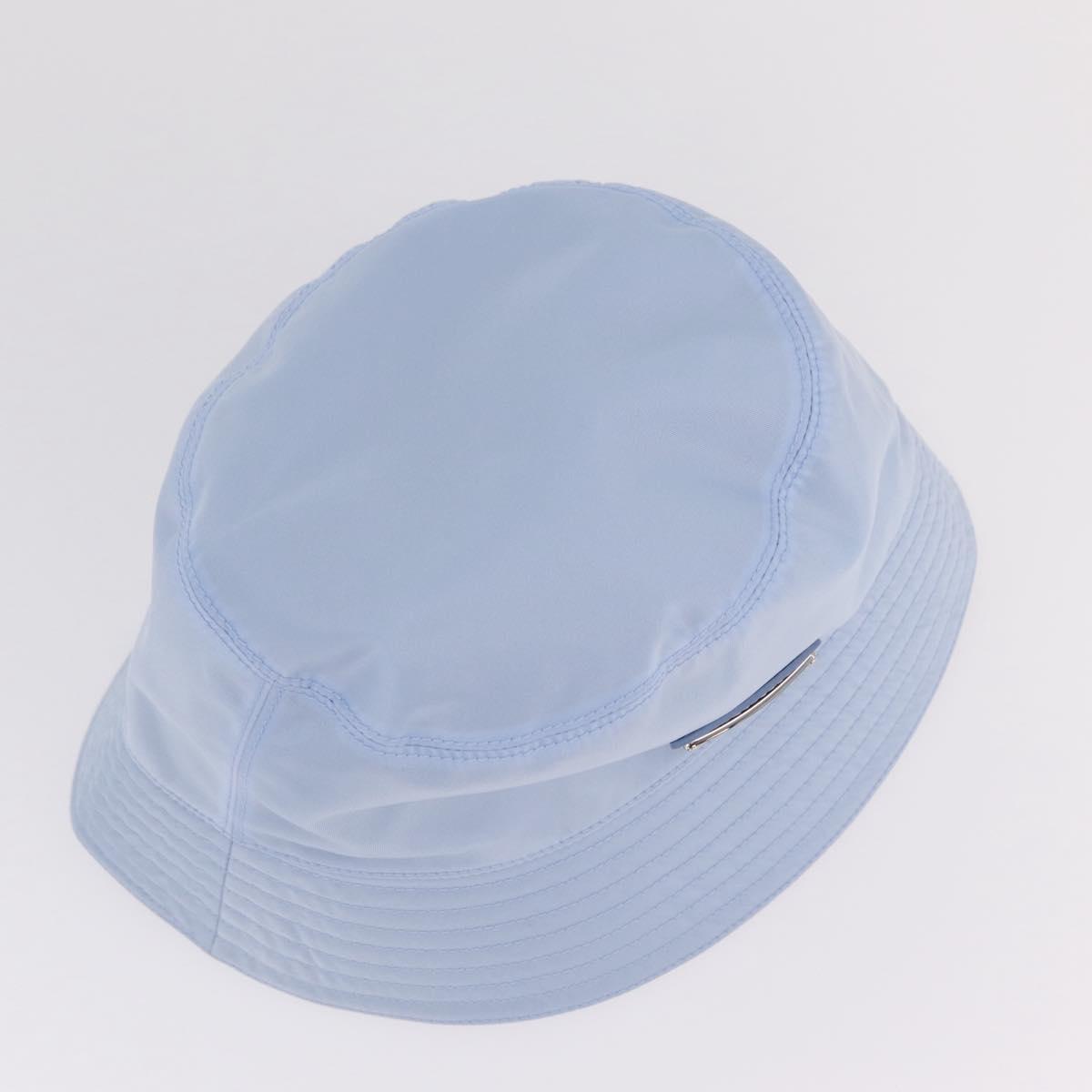 PRADA Bucket hat Hat Nylon S Light Blue Auth BA16460M