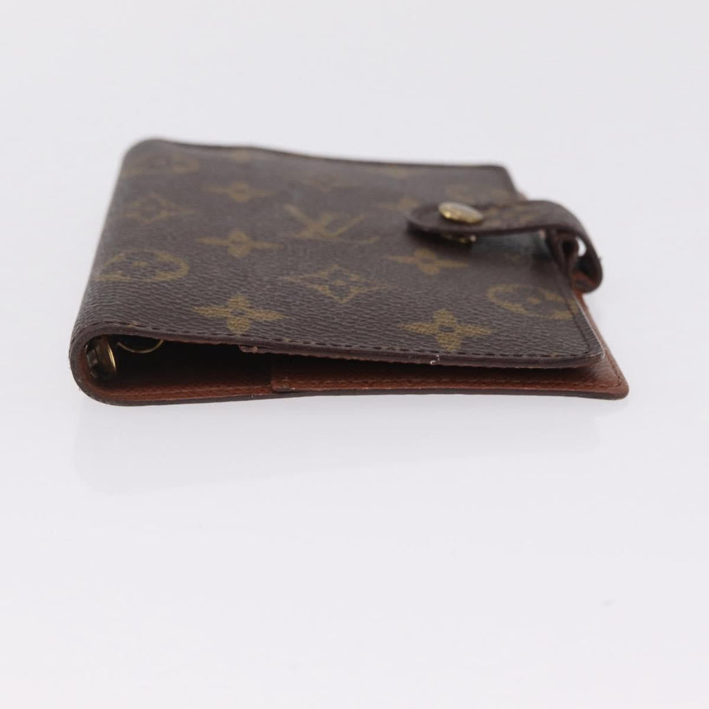 LOUIS VUITTON Monogram Agenda PM Day Planner Cover 2 Set LV Auth BA16515