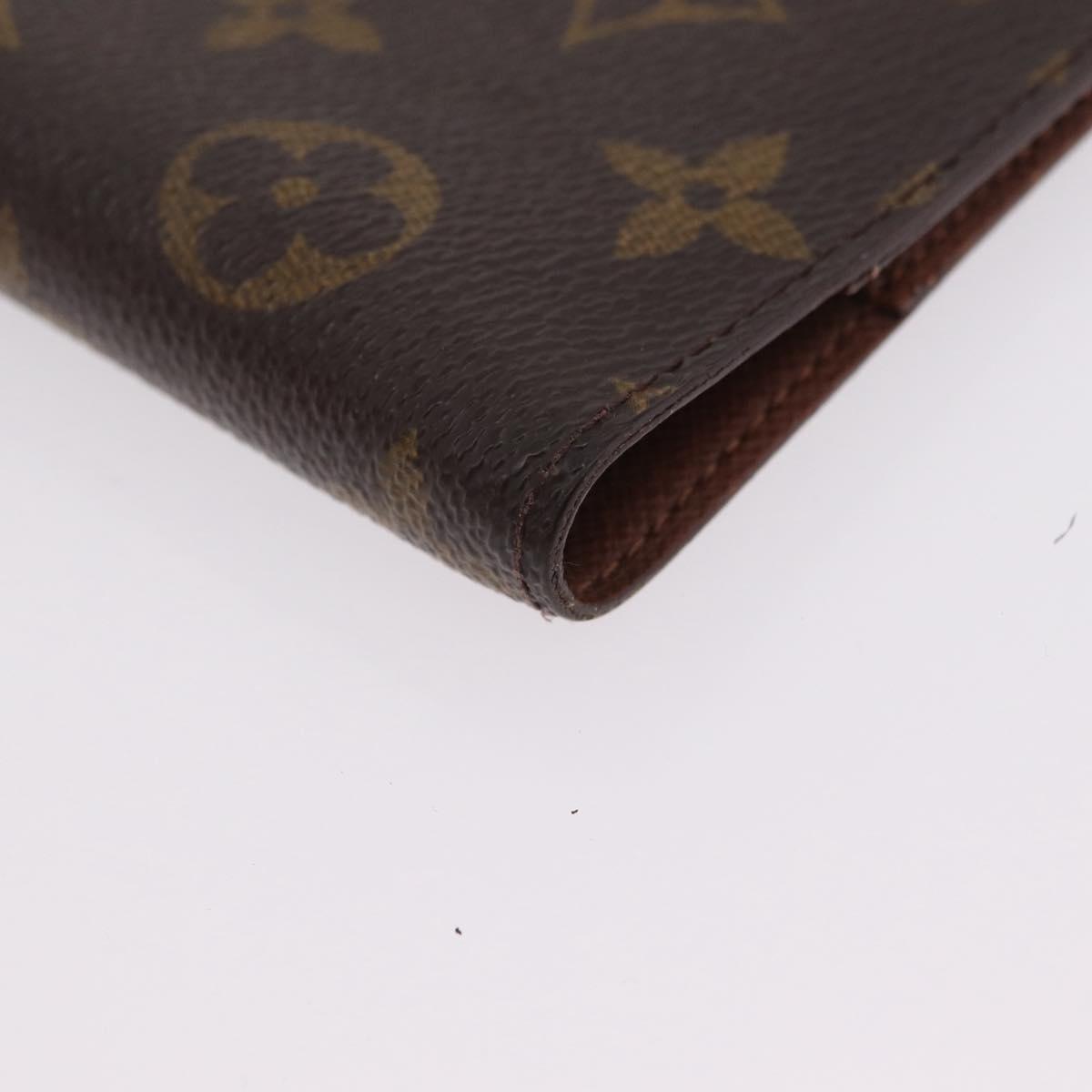 LOUIS VUITTON Monogram Agenda PM Day Planner Cover 2 Set LV Auth BA16515