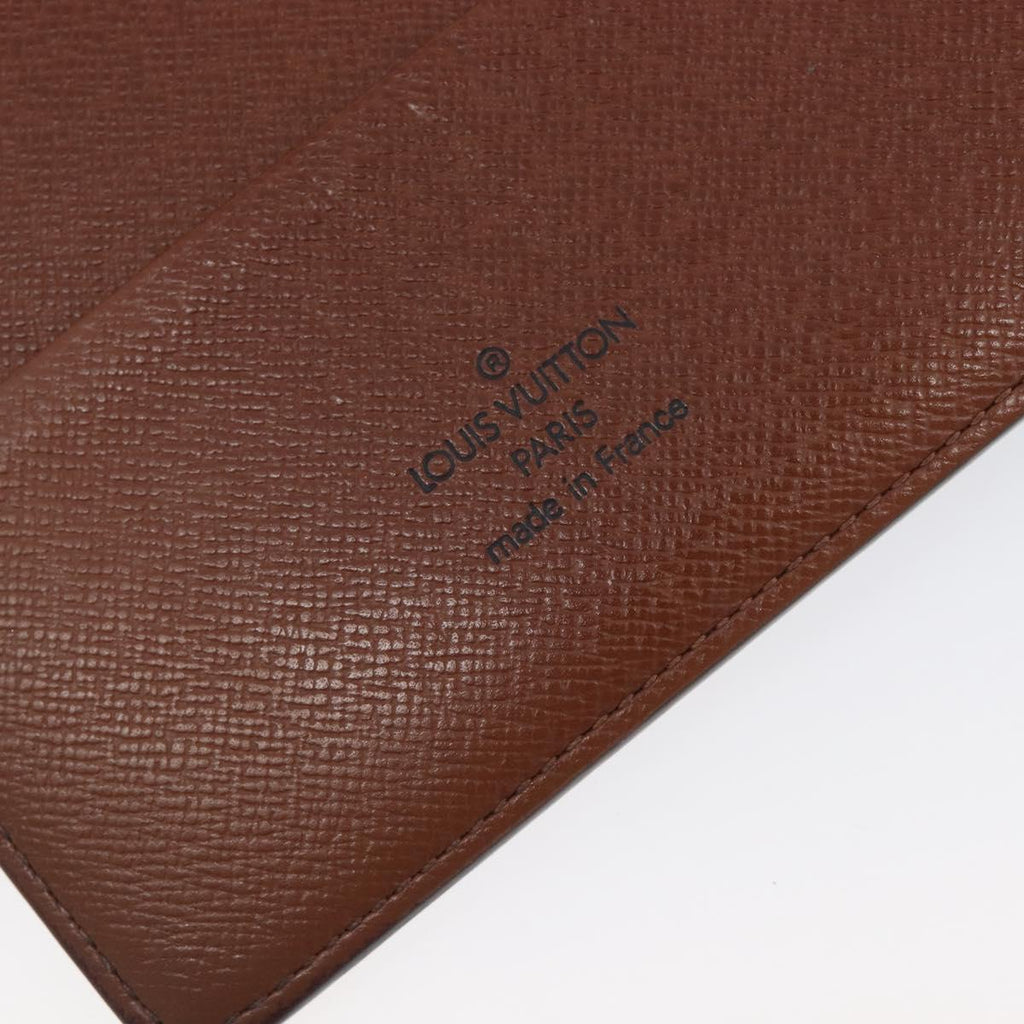 LOUIS VUITTON Monogram Agenda GM Day Planner Cover R20006 LV Auth BA16538