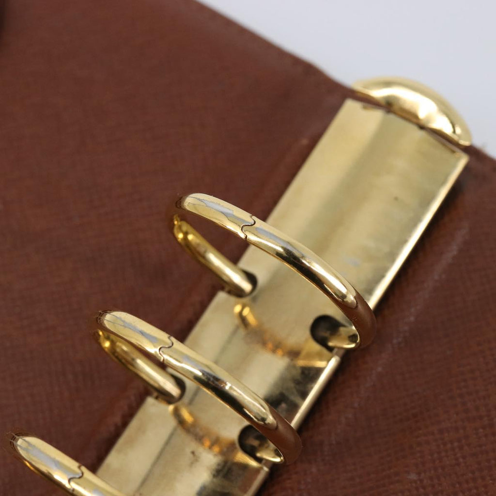 LOUIS VUITTON Monogram Agenda GM Day Planner Cover R20006 LV Auth BA16538