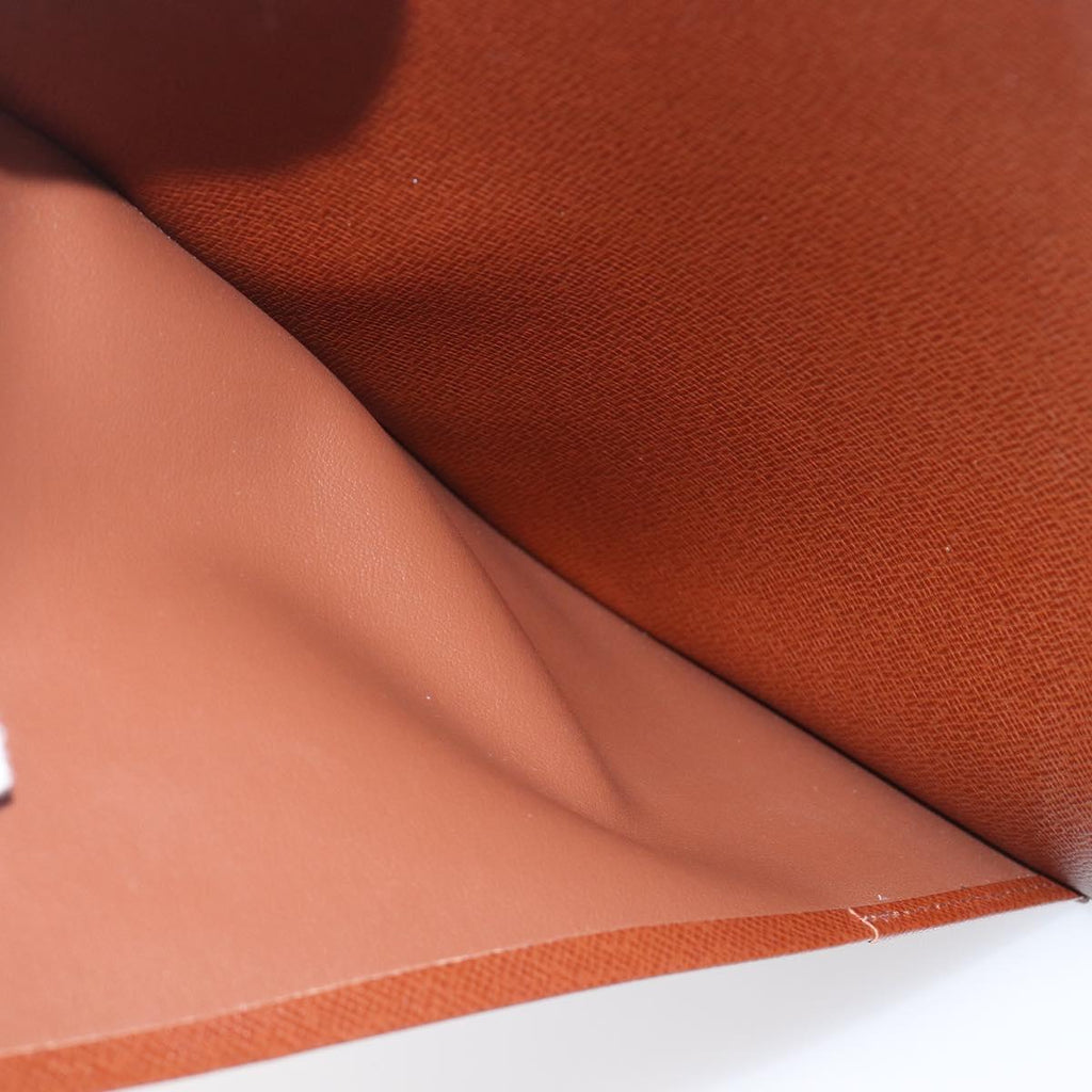 LOUIS VUITTON Monogram Agenda GM Day Planner Cover R20006 LV Auth BA16538