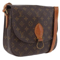 LOUIS VUITTON Monogram Saint Cloud GM Shoulder Bag M51242 LV Auth BA16711