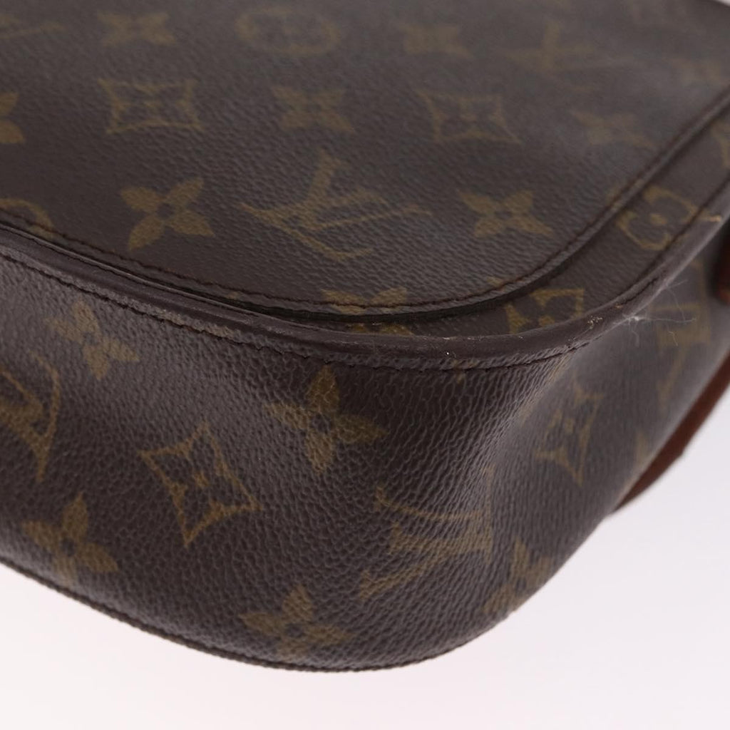 LOUIS VUITTON Monogram Saint Cloud GM Shoulder Bag M51242 LV Auth BA16711