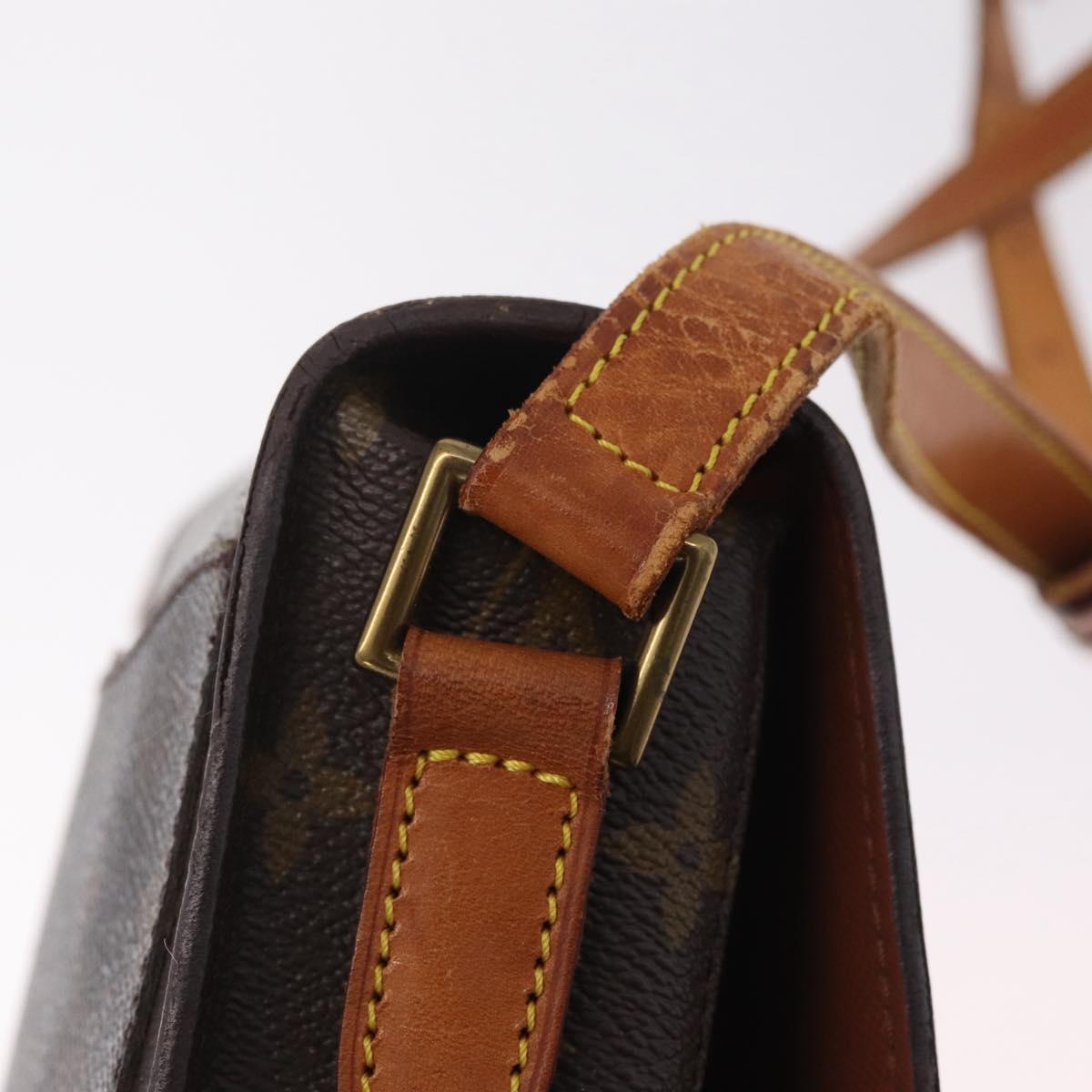 LOUIS VUITTON Monogram Saint Cloud GM Shoulder Bag M51242 LV Auth BA16711