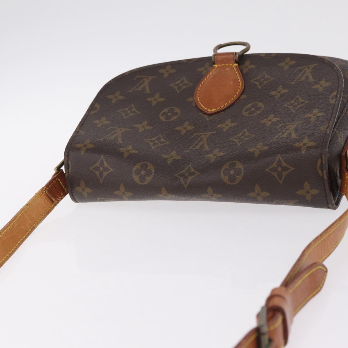 LOUIS VUITTON Monogram Saint Cloud GM Shoulder Bag M51242 LV Auth BA16711