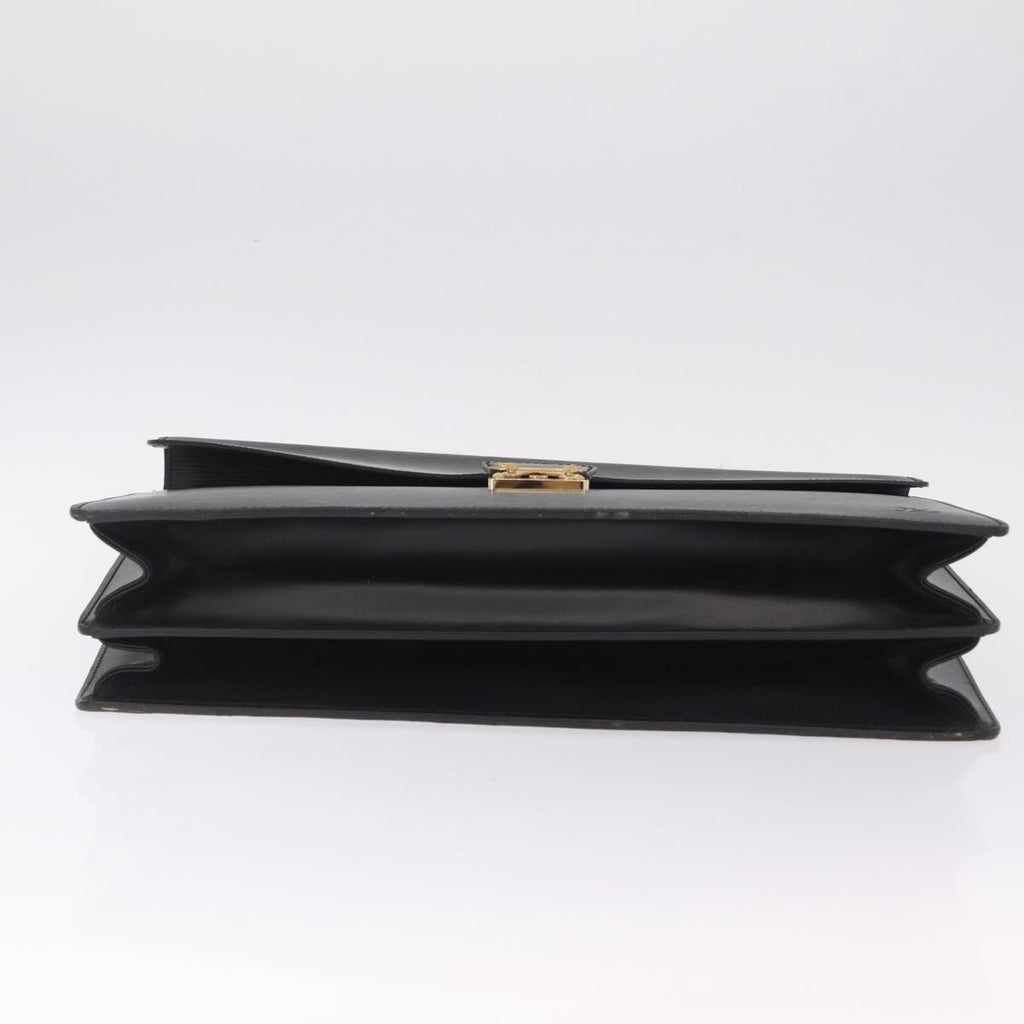 LOUIS VUITTON Epi Serviette Conseiller Business Bag Black M54422 LV Auth BA16739
