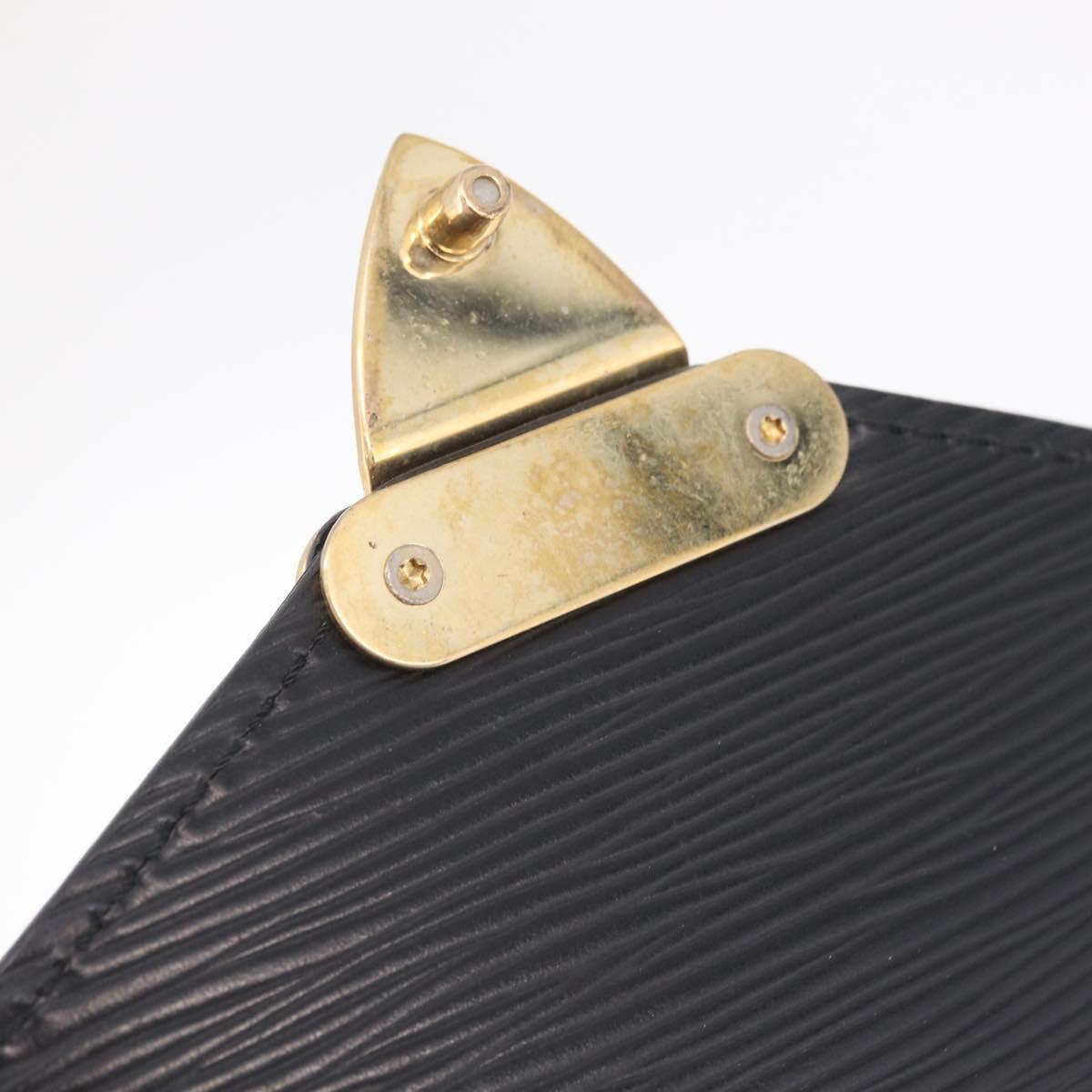 LOUIS VUITTON Epi Serviette Conseiller Business Bag Black M54422 LV Auth BA16739