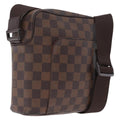 LOUIS VUITTON Damier Ebene Olaf PM Shoulder Bag N41442 LV Auth BA16751