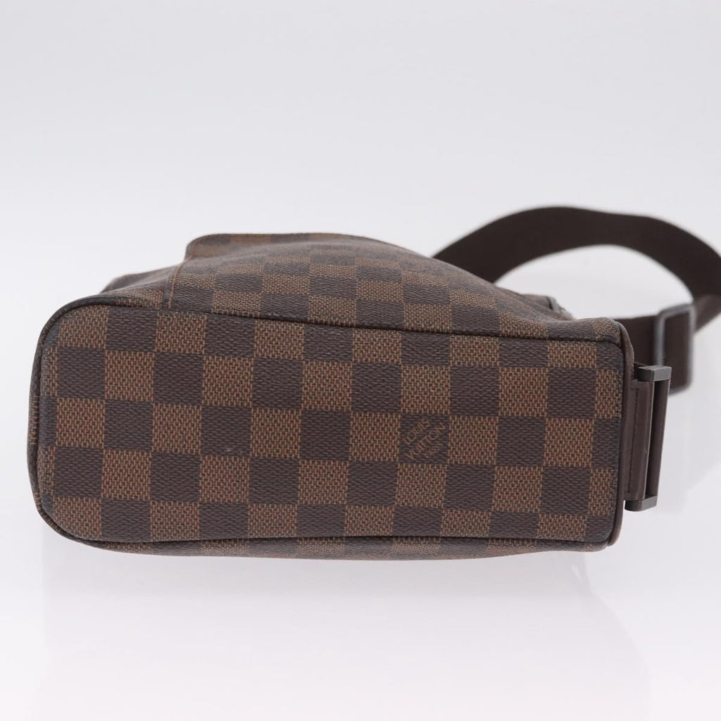 LOUIS VUITTON Damier Ebene Olaf PM Shoulder Bag N41442 LV Auth BA16751