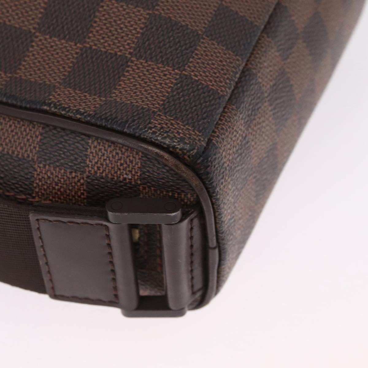 LOUIS VUITTON Damier Ebene Olaf PM Shoulder Bag N41442 LV Auth BA16751
