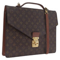 LOUIS VUITTON Monogram Porte Documents Bandouliere Bag M53338 LV Auth BA16765