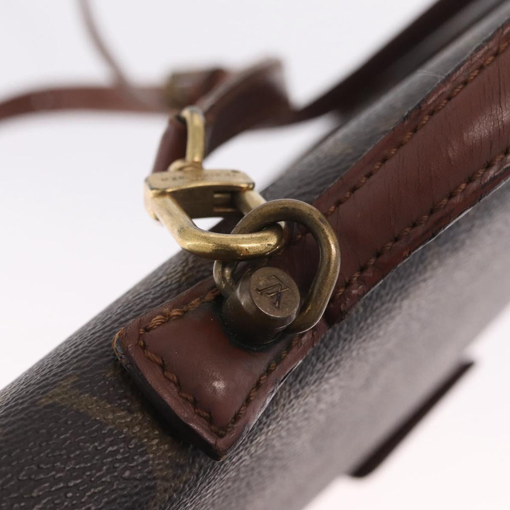 LOUIS VUITTON Monogram Porte Documents Bandouliere Bag M53338 LV Auth BA16765
