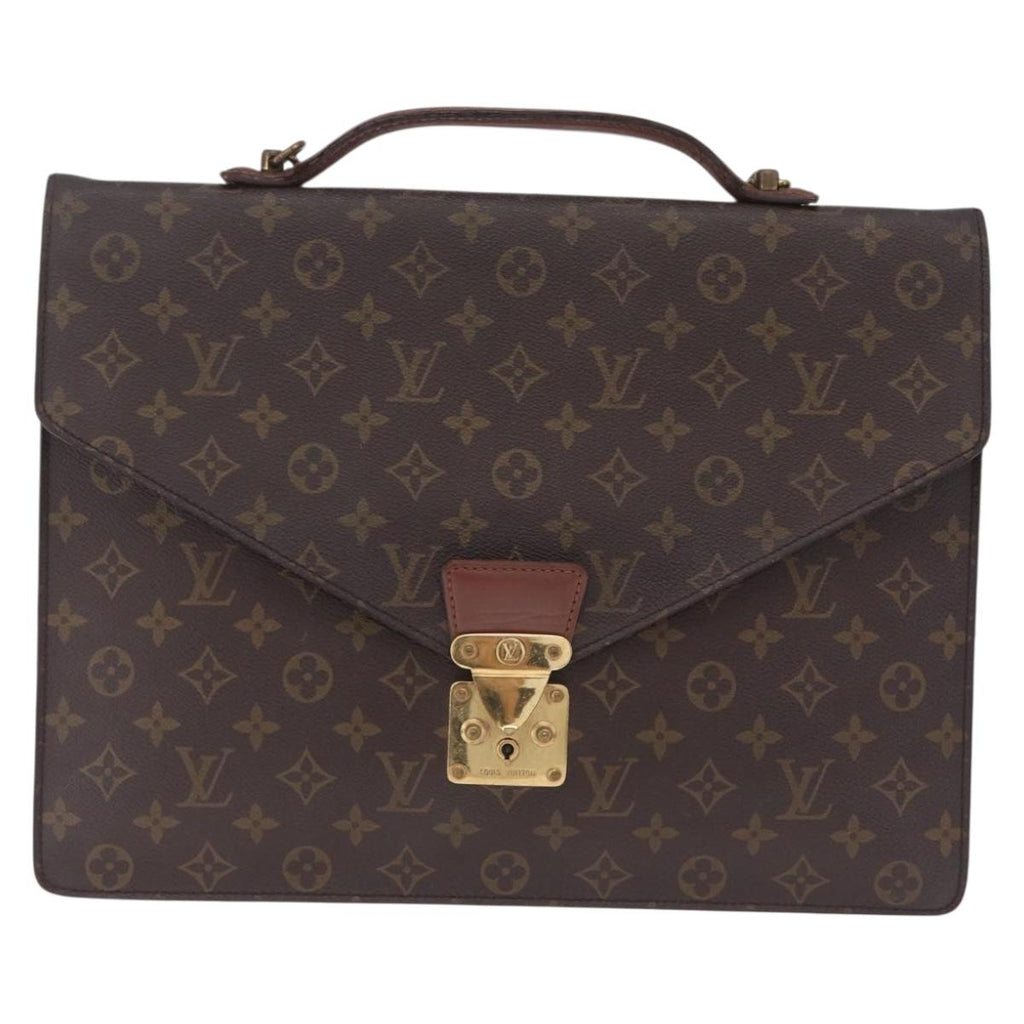 LOUIS VUITTON Monogram Porte Documents Bandouliere Bag M53338 LV Auth BA16765