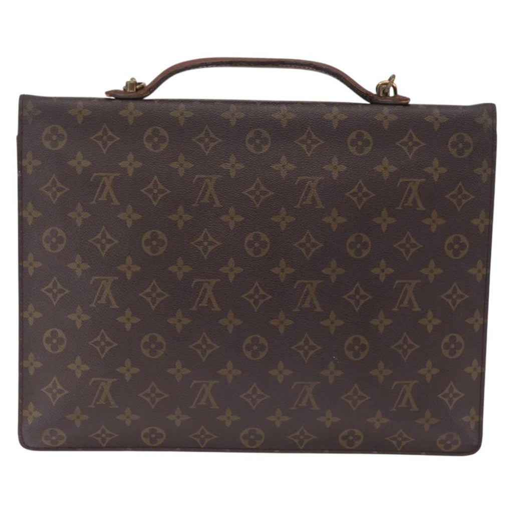 LOUIS VUITTON Monogram Porte Documents Bandouliere Bag M53338 LV Auth BA16765