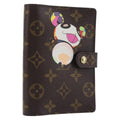 LOUIS VUITTON Monogram Panda Agenda PM Day Planner Cover R20011 LV Auth BA16791M