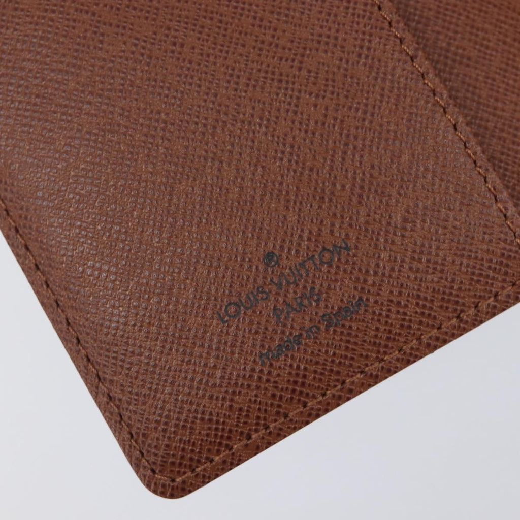 LOUIS VUITTON Monogram Panda Agenda PM Day Planner Cover R20011 LV Auth BA16791M