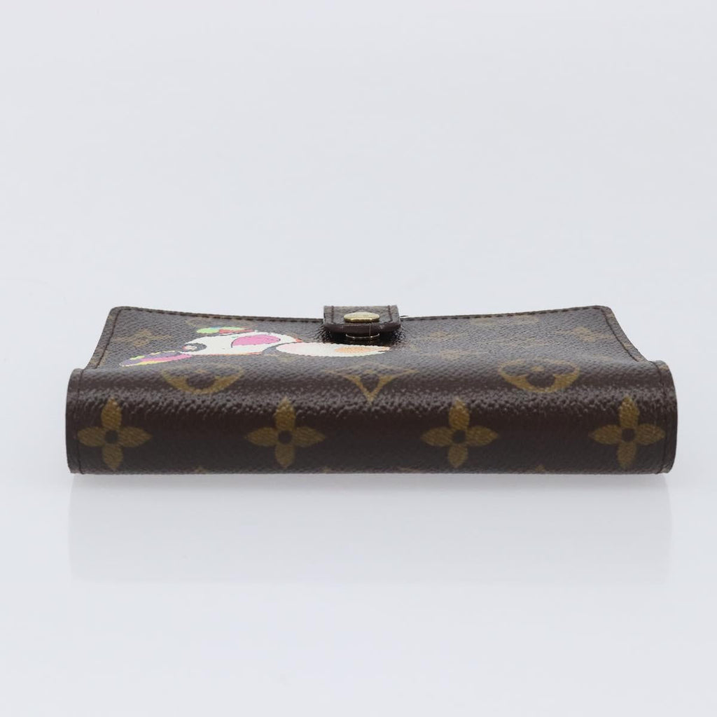 LOUIS VUITTON Monogram Panda Agenda PM Day Planner Cover R20011 LV Auth BA16791M