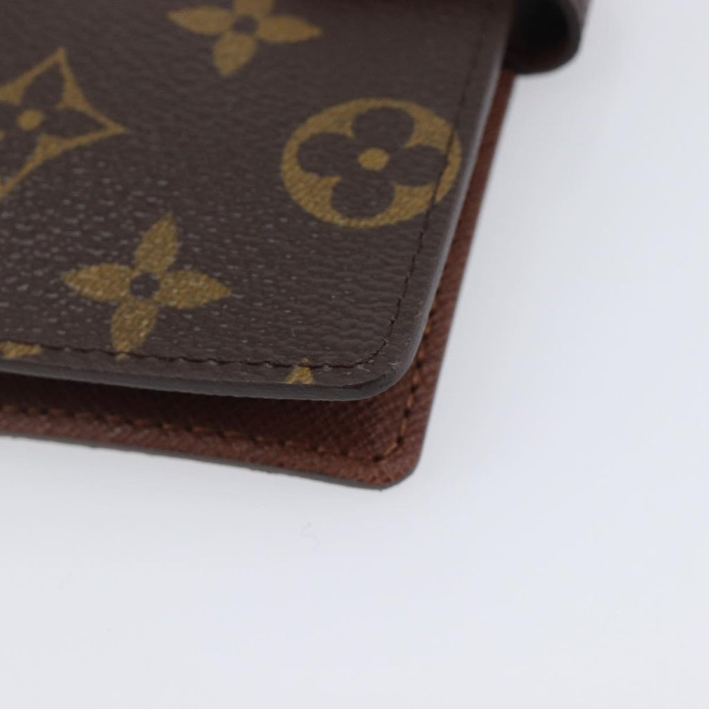 LOUIS VUITTON Monogram Panda Agenda PM Day Planner Cover R20011 LV Auth BA16791M