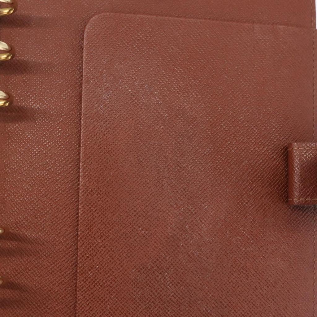 LOUIS VUITTON Monogram Agenda MM Day Planner Cover R20105 LV Auth BA16862V